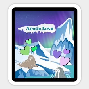 Arctic Love Sticker